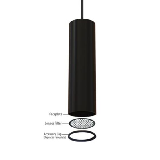 2" Cylo Cylinder LED Pendant Head 1400lm (20W)