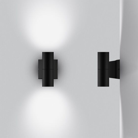 Cylo Standard 2-Direction Wall Mount 2 x 1000lm (20W)