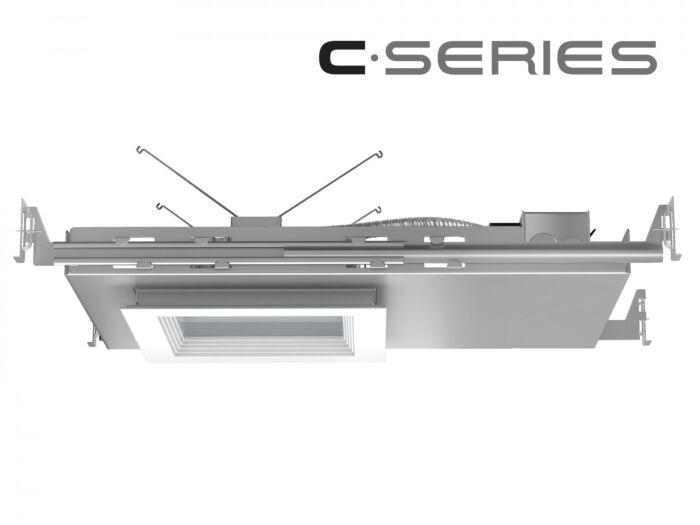 5" C • Series Super Shallow Square Non-Conductive 1100lm (15W)