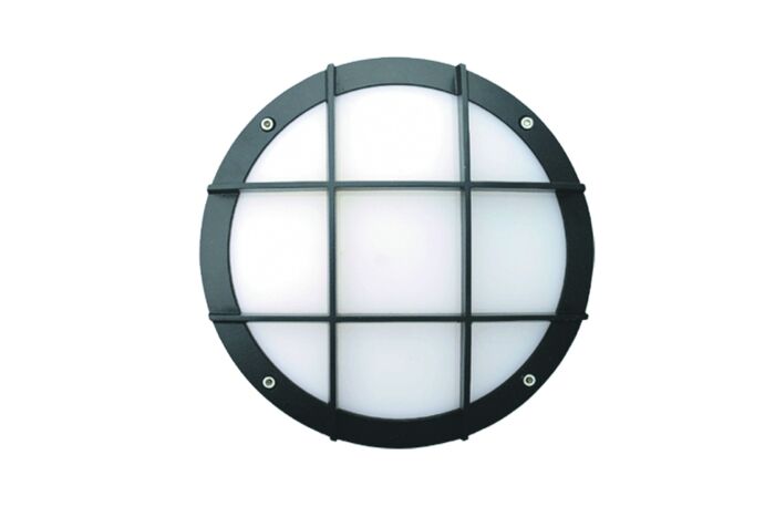10" Round Cross Bar Wall Luminaire