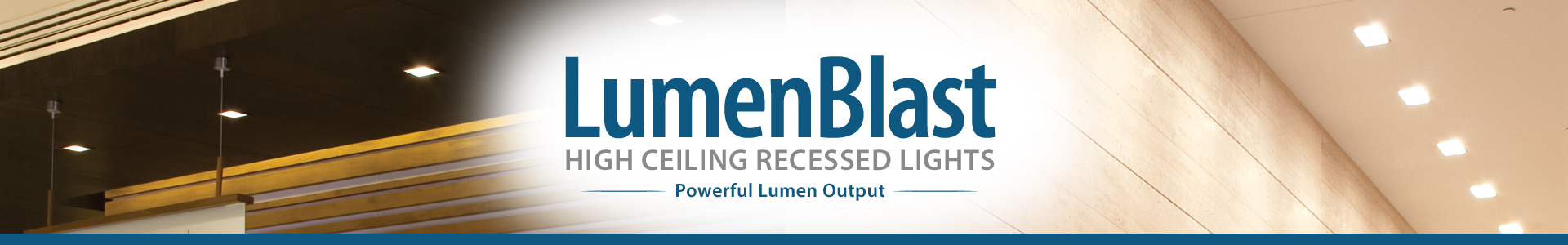 6" Square LED Downlight - 1500lm - 10000lm