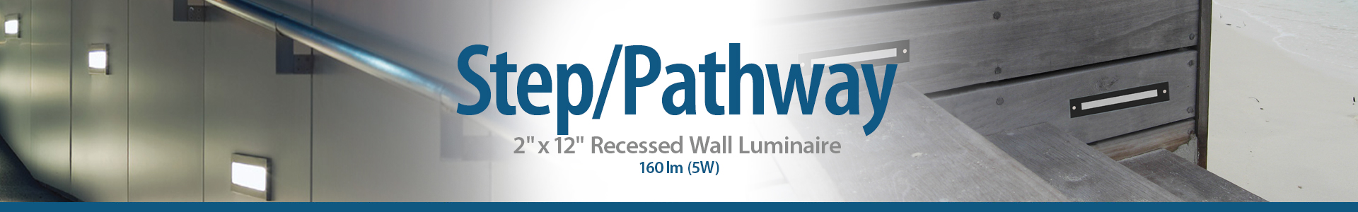 2" x 12" Step Light Flat Recessed LED