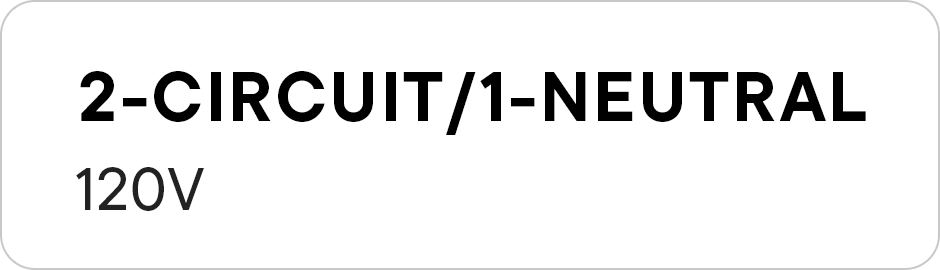 2-Circuit/1-Neutral